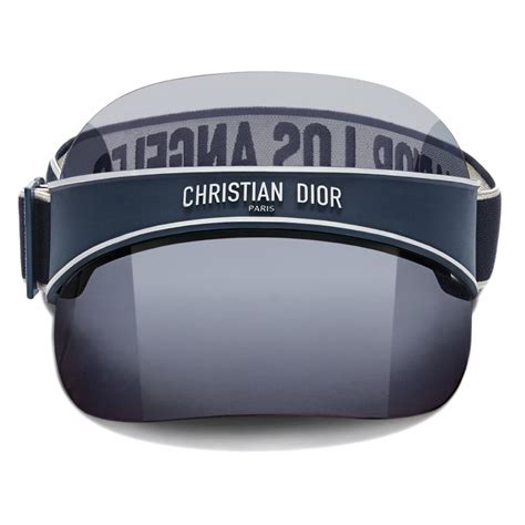 occhiali dior con visiera|DiorClub V1U Visiera Dior Oblique blu .